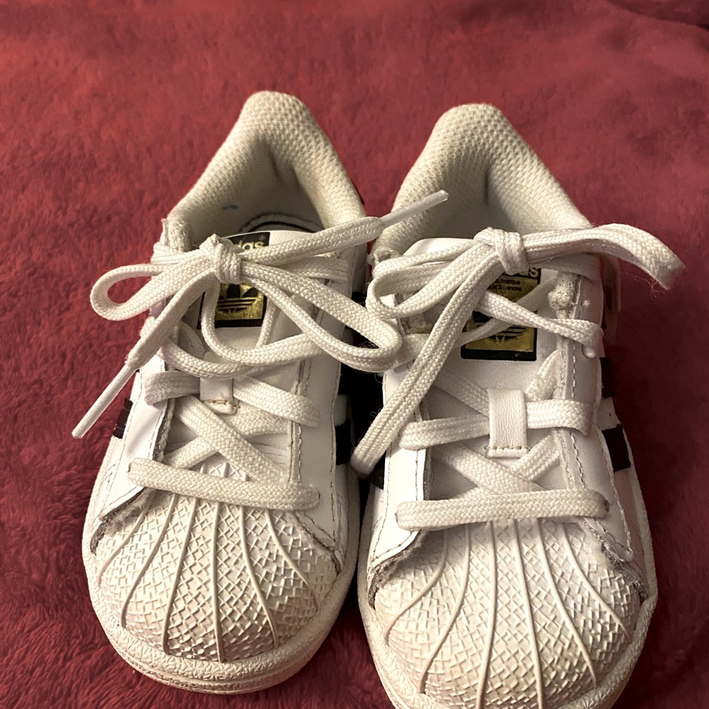 Shell  toe adidias kids sneakers